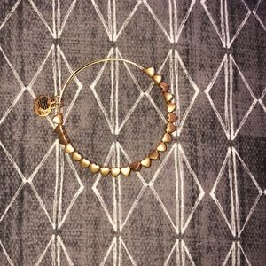 Gold heart Alex and Ani
